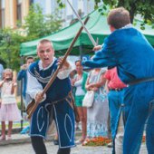 MESTO LEVOČA: Sprievodný program počas podujatia Tajomná Levoča - pred budovou radnice