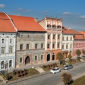 MESTO LEVOČA: Námestie Majstra Pavla - meštianske domy