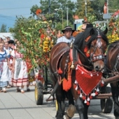 MESTO TURČIANSKE TEPLICE: Dožinky - sprievod